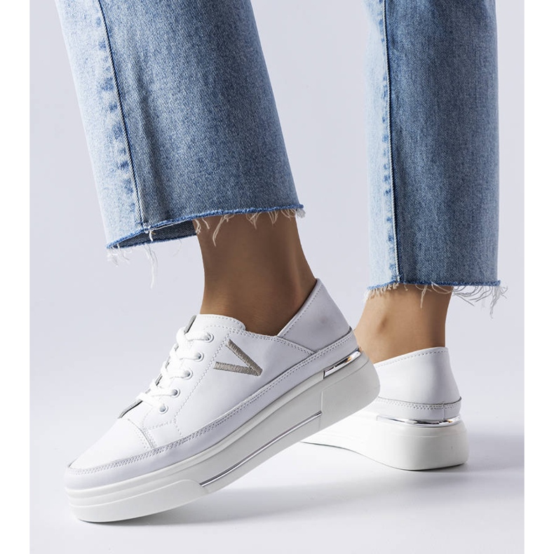 Vinceza Adidași Vincez albi 2