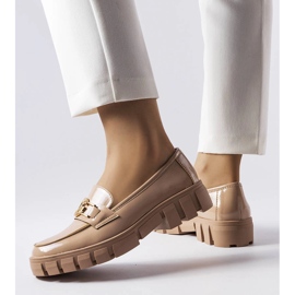 Venezia Mocasini lacuiti bej de la Vinceza 2 Venezia Mocasini lacuiti bej de la Vinceza 2