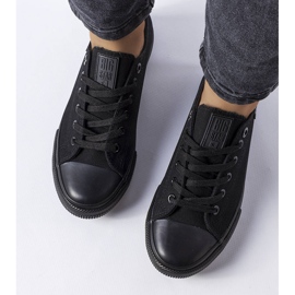 Tenisi Big Star KK274009 din material negru 1 Tenisi Big Star KK274009 din material negru 1