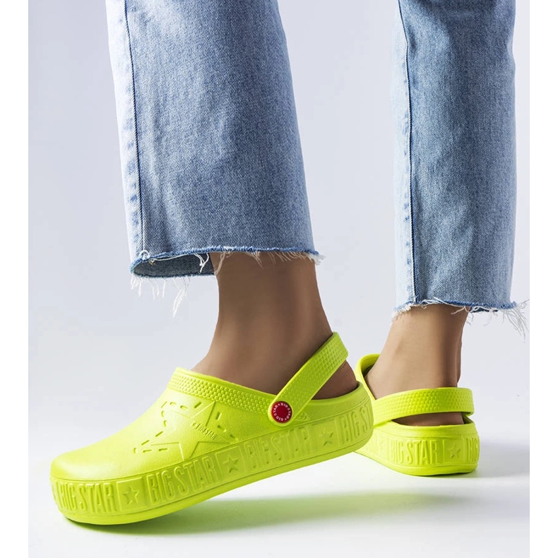 Big Star II275006 papuci verzi verde 1