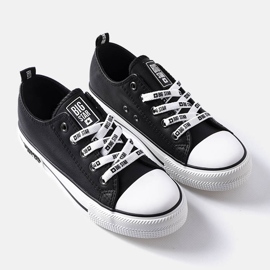 Tenisi copii Black Big Star KK374039 negru 1 Tenisi copii Black Big Star KK374039 negru 1