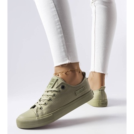 Adidasi verzi de la Big Star LL274028 verde 2