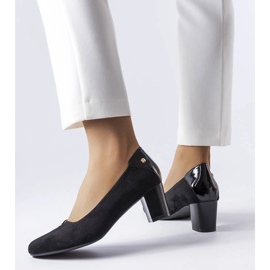 Pompi eleganti negri de la Vinceza negru 1