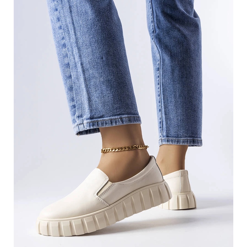 Brogues bej LS5379 Taupe 1