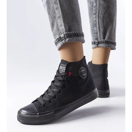 Botine negre Big Star T274033 negru 1