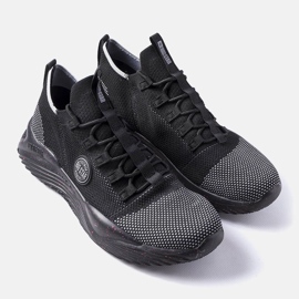 Tenisi negri pentru bărbați Big Star LL174282 negru 1