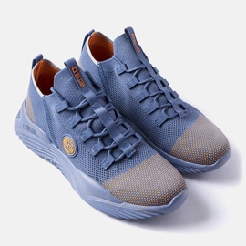 Adidasi bărbați albaștri Big Star LL174280 albastru 2