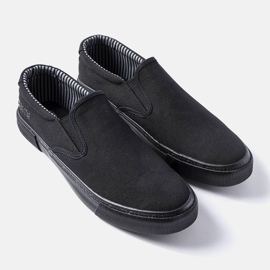 Tenisi slip-on Big Star LL1742066 negri negru 1