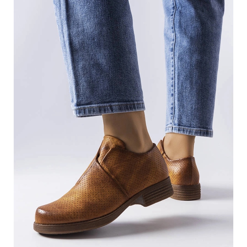 Brogues bej LS5379 Taupe 1