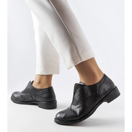 Pantofi negri LS5379 Negri negru 1