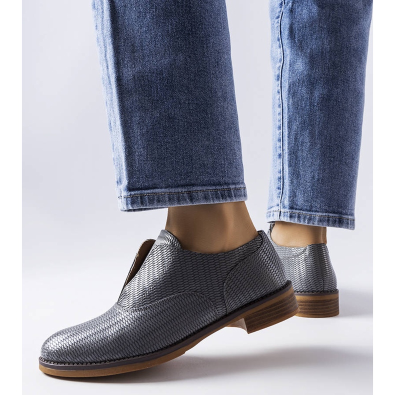 Brogues gri LS5379 Taupe 1