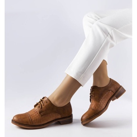 Pantofi maro dama Taupe 1