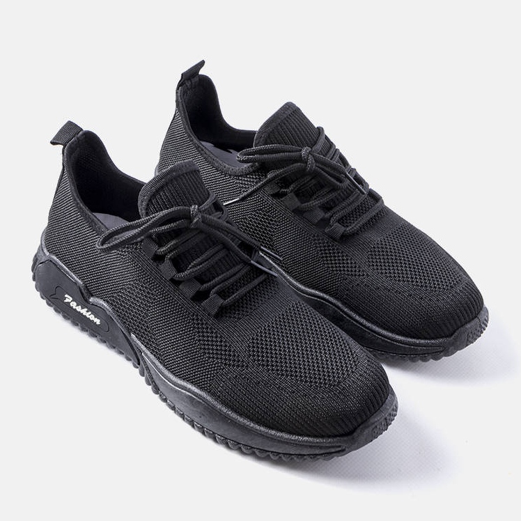 Adidași negri Benjamin pentru bărbați negru 1 Adidași negri Benjamin pentru bărbați negru 1