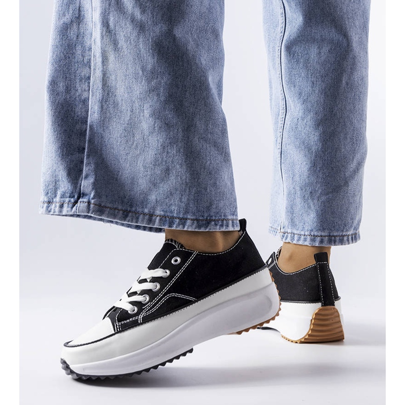 Tenisi sport negri pe platforma McKeylor negru 1