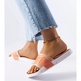 Papuci de cauciuc bej de la Paris 1