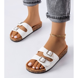 Glisoare cu talpă din plută albă Cincinna 1