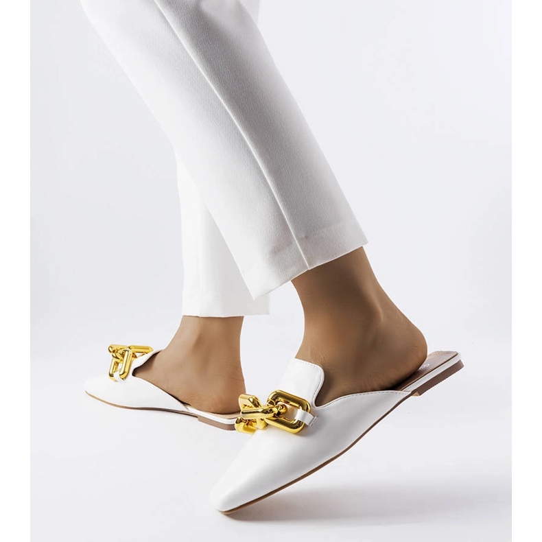 Glisoare alb Hickory cu lanț 1