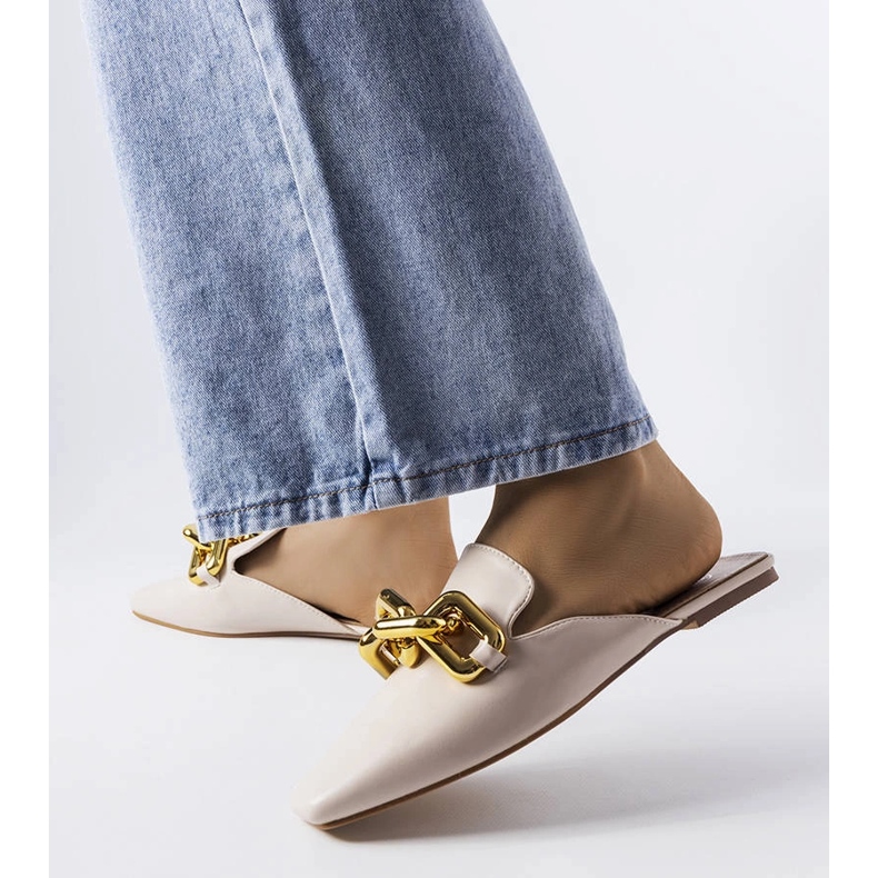 Glisoare bej cu lanț Hickory 1