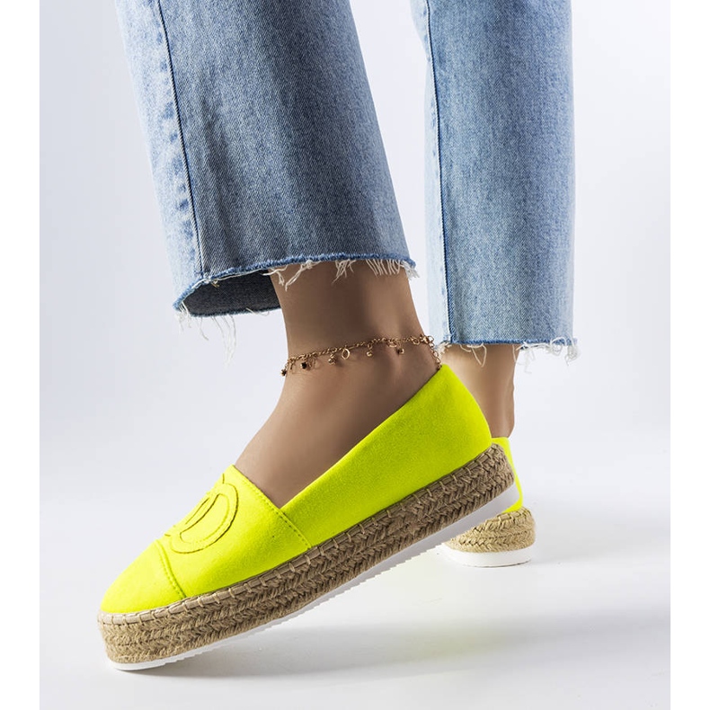 Espadrile cu platformă neon de la Southfield galben 1 Espadrile cu platformă neon de la Southfield galben 1