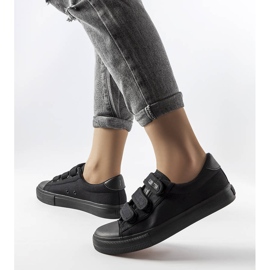 Tenisi negri cu velcro Big Star LL274A204 negru 1 Tenisi negri cu velcro Big Star LL274A204 negru 1