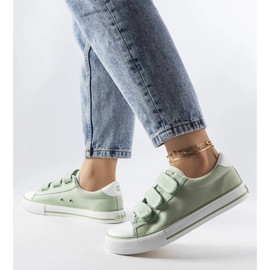 Tenisi verzi cu velcro Big Star LL274A202 verde 1