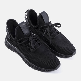 Adidasi negri pentru bărbați Big Star LL174336 negru 1