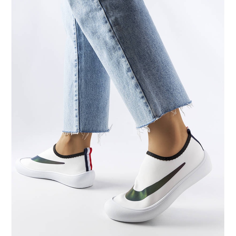 Tenisi stover albi elastici 1