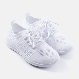 Adidași albi pentru copii Waycross 1