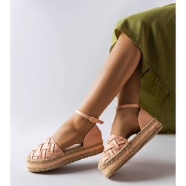 Espadrile cu platformă Gour roz 1 Espadrile cu platformă Gour roz 1
