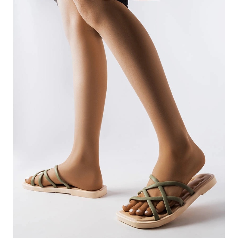 Tobogane de cauciuc verde Pearlman 1