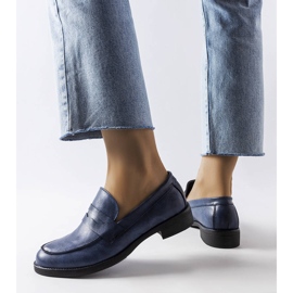 Mocasini Deich albastri albastru 1