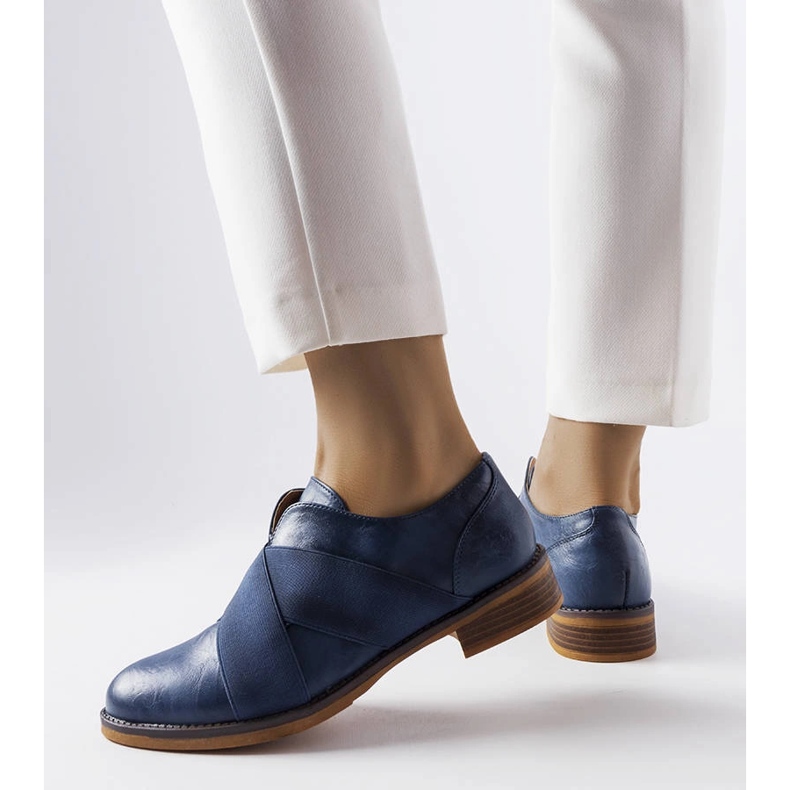 Pantofi bleumarin LS5379 albastru 1