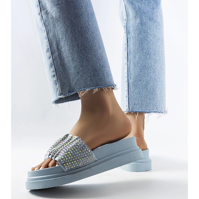 Glisoare albastre cu zirconiu cubic de la Franet albastru 2