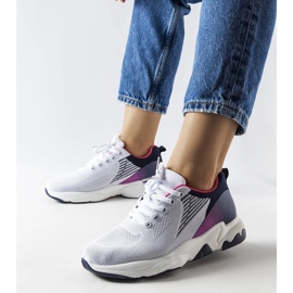 Tenisi sport albi și bleumarin de la Galatee 1 Tenisi sport albi și bleumarin de la Galatee 1