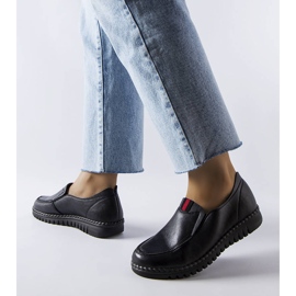 Pantofi negri slip-on de la Sorum negru 1