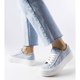 Tenisi albastri Lee Cooper LCW-22-31-0891L albastru 2