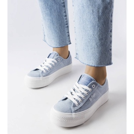 Tenisi albastri Lee Cooper LCW-22-31-0891L albastru 1