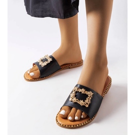 Flip-flops negri ai lui Miriam negru 1