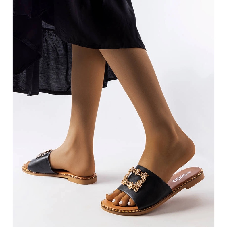 Flip-flops negri ai lui Miriam negru 2