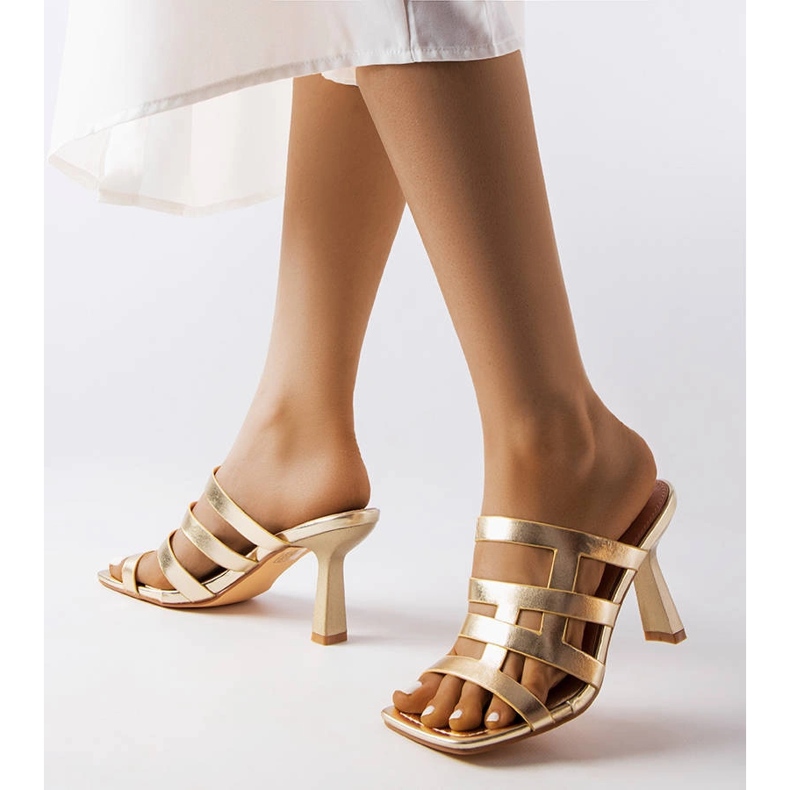 Flip-flops aurii pe un ac de aur 1