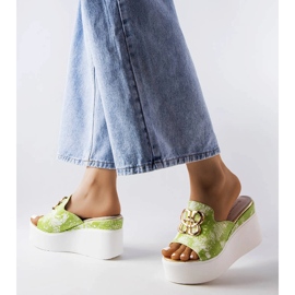 Glisoare cu pană verde Havanna 1