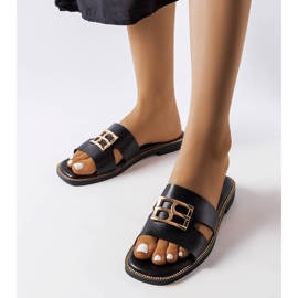Tobogane negre Sabrine negru 1