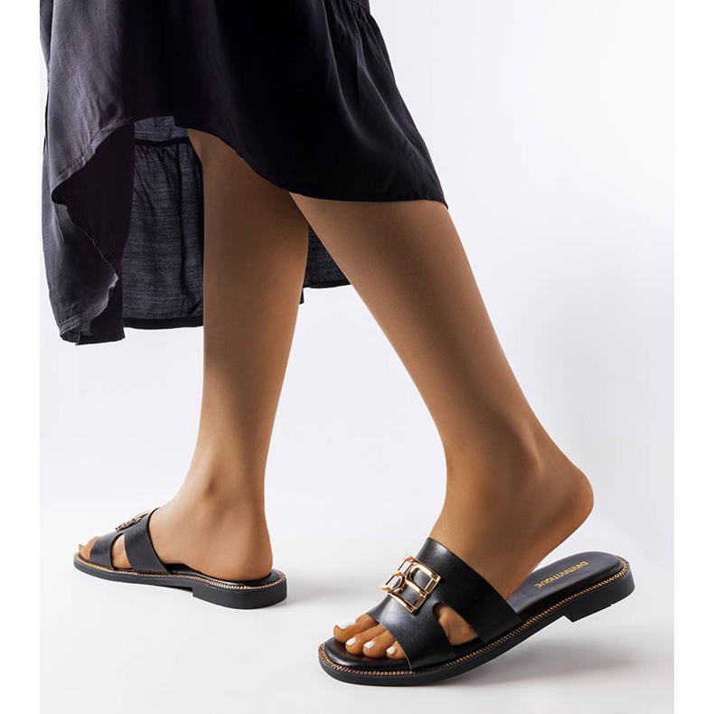 Tobogane negre Sabrine negru 2