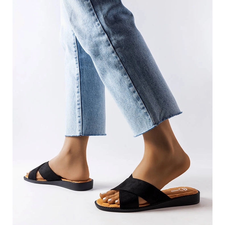 Tiana papuci negri negru 2