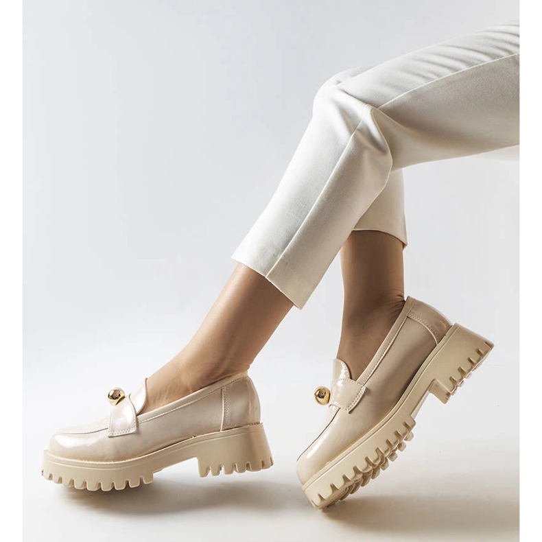 Inna Pantofi lacuiti bej de la Stella 1