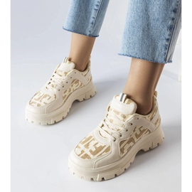 Tenisi groși bej de la Brunswick 1