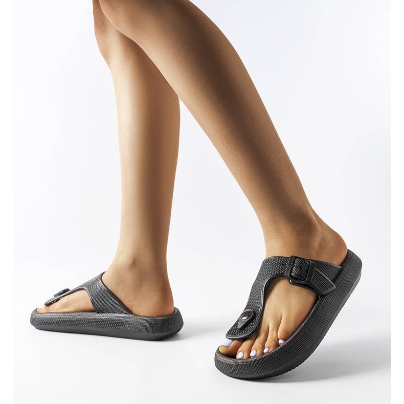 Flip-flops negri de la Moretti negru 2