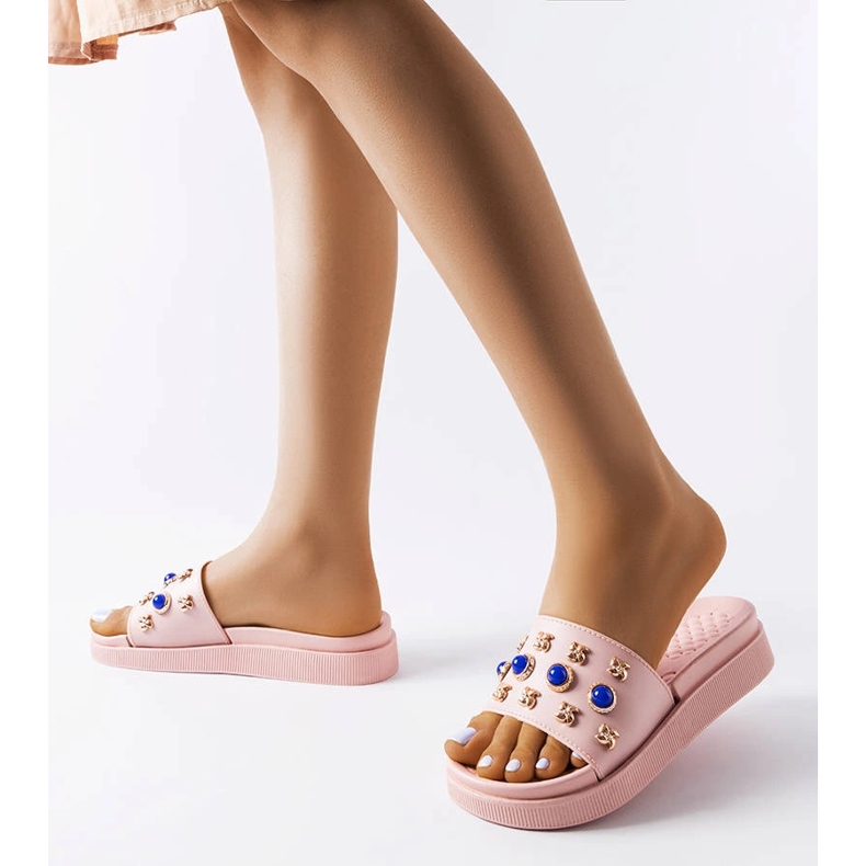 Diapozitive decorate roz de la Montesarchio 2