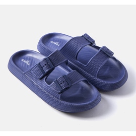 Papuci bărbați Karersee bleumarin albastru 1