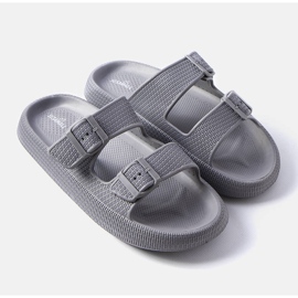 Papuci gri pentru bărbați Karersee 1